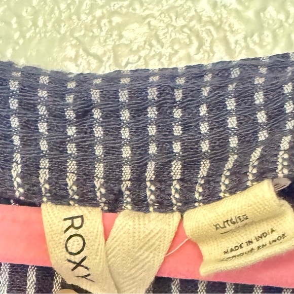 Roxy Blue and White Knit Romper - Picture 2 of 3